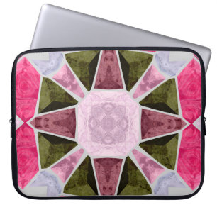 coloured glass mosaic, seamless backgroundsquare, laptop sleeve