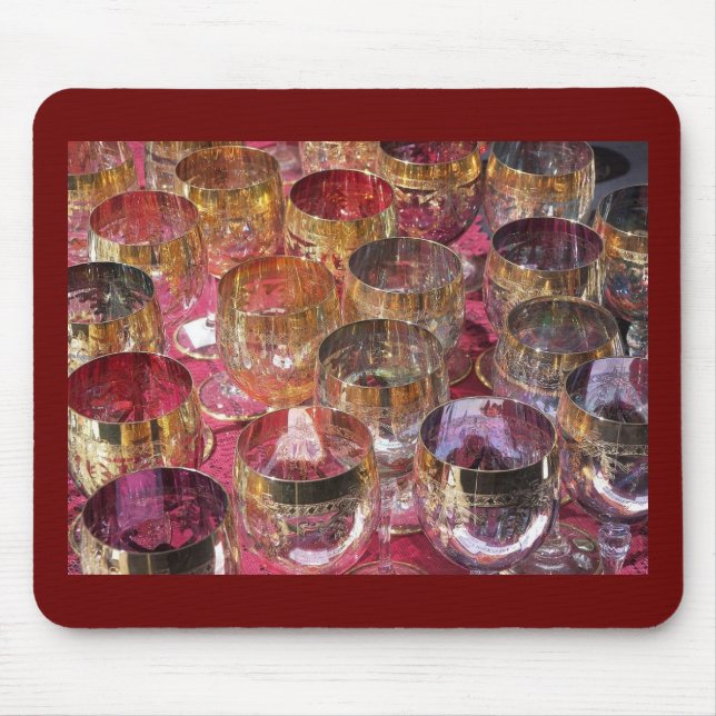 Coloured Glasses Mouse Pad (Front)