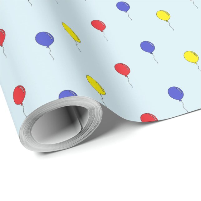 Coloured globes wrapping paper (Roll Corner)