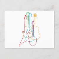 Coloured Guitars Electric Acoustic Classical Gift