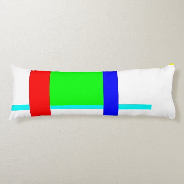 Coloured hug body cushion (Front)