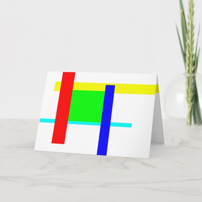 Coloured hug card (Front)