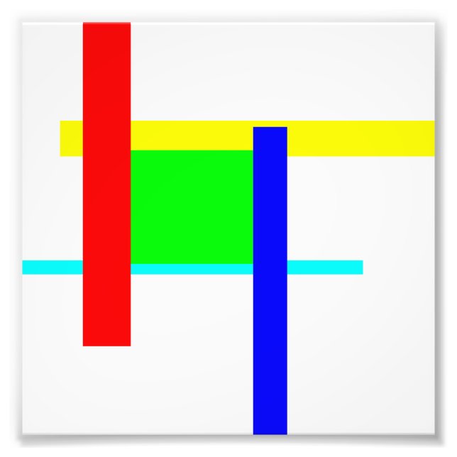 Coloured hug photo print (Front)