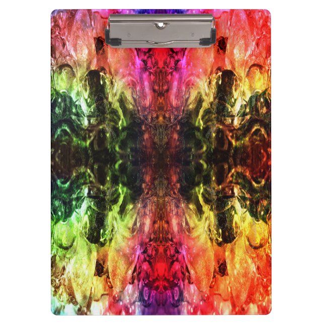 Coloured Ice Two Clipboard (Front)