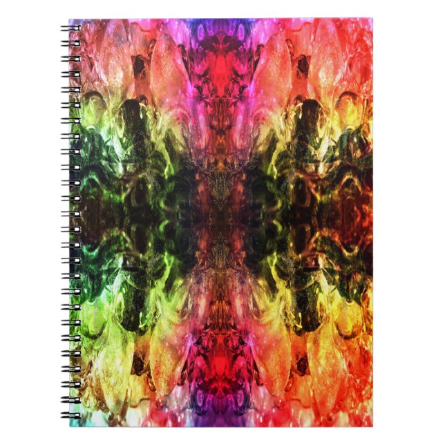 Coloured Ice Two Notebook (Front)