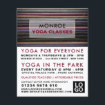 Coloured Incense, Yoga Class Advertising Flyer<br><div class="desc">Coloured Incense,  Yoga Class Advertising Flyers By The Business Card Store.</div>