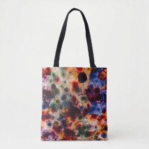 Coloured Jellyfidshes Tote Bag