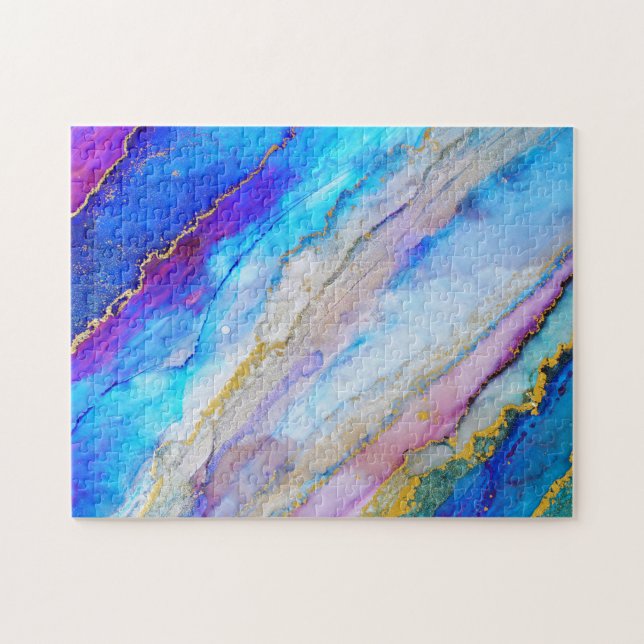 Coloured Jigsaw Puzzle (Horizontal)