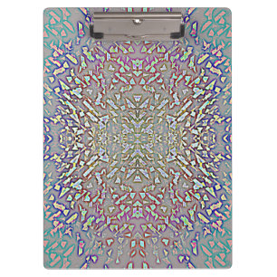 Coloured Lights Reflections Clipboard