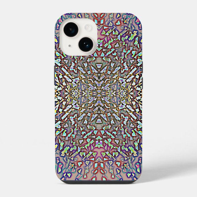 Coloured Lights Reflections  iPhone Case (Back)