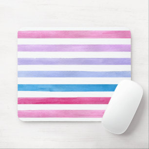 Coloured lines mouse pad