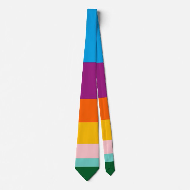 Coloured lines tie (Front)