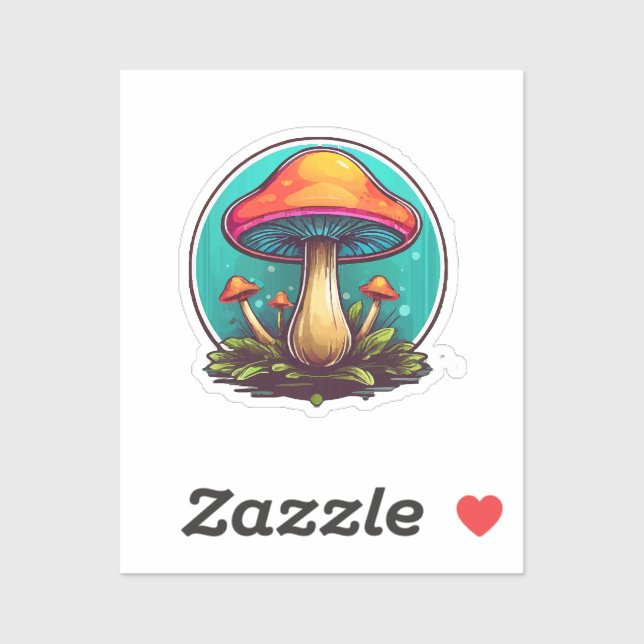 Coloured Magic Mushrooms (Sheet)