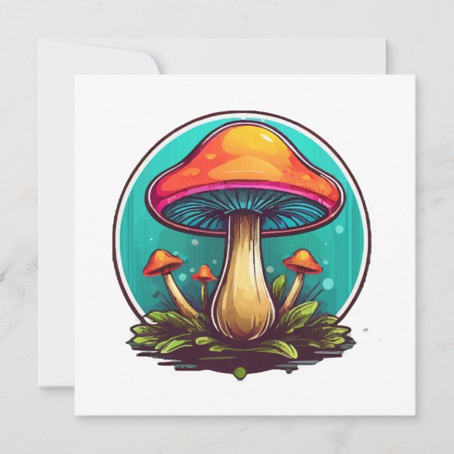 Coloured Magic Mushrooms (Front)