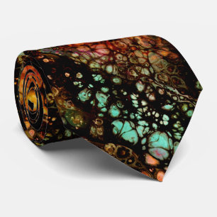 Coloured Marble Tie