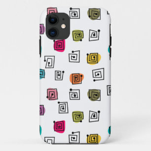 Coloured Mazes  iPhone 11 Case