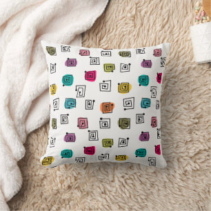 Coloured Mazes Cushion