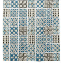 coloured moroccan geometric pattern