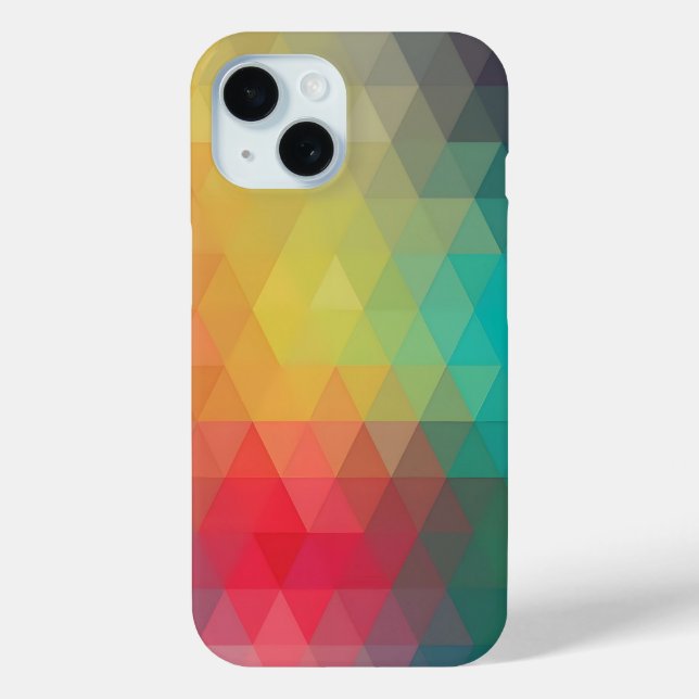 Coloured Neon Glass Pattern Case-Mate iPhone Case (Back)