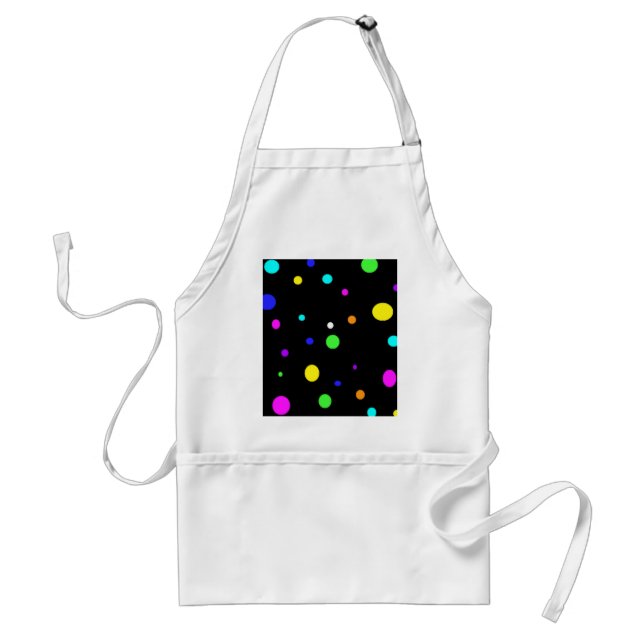 Coloured Orbs-apron Standard Apron (Front)