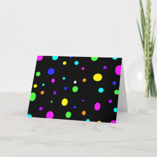 Coloured Orbs-greeting cards