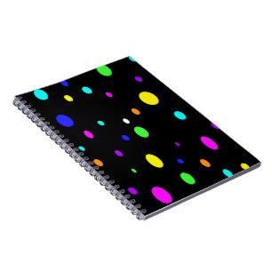 Coloured Orbs  Notebook