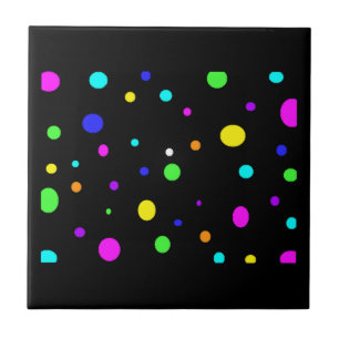Coloured Orbs-tile Ceramic Tile