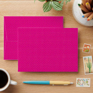 Coloured & Patterned Envelopes   Hot Pink, Blush 