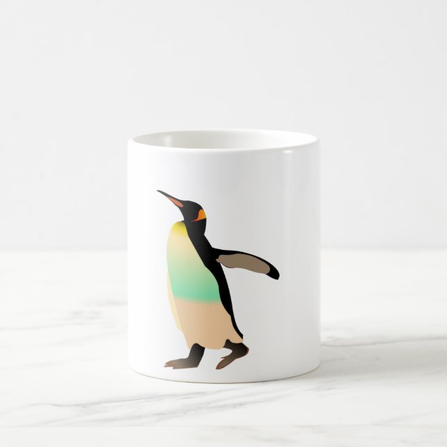 Coloured Peguin Coffee Mug (Center)