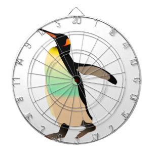 Coloured Peguin Dartboard