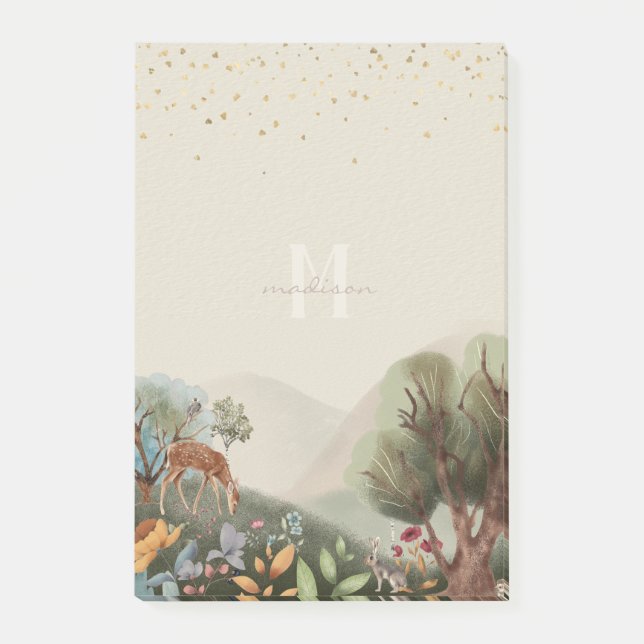 Coloured Pencil Let The Adventure Begin  Post-it Notes (Front)