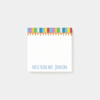 Coloured Pencils 2 Post-it Notes