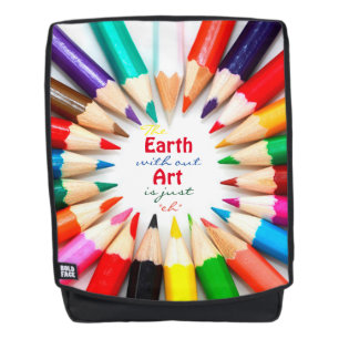 Coloured Pencils Backpack