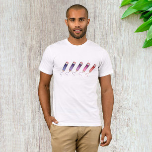 Coloured Pencils Mens T-Shirt