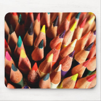 Coloured Pencils Mouse Pad