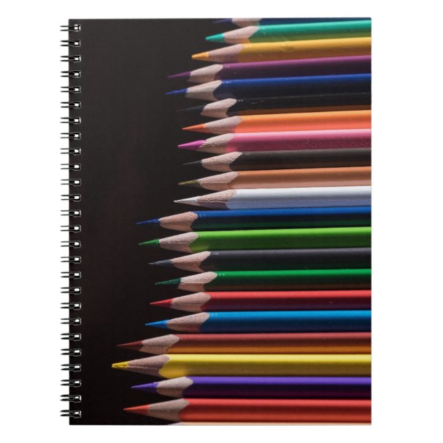 Coloured Pencils Notebook (Front)
