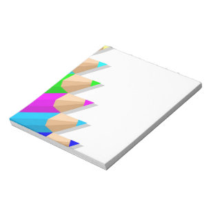 Coloured Pencils Notepad