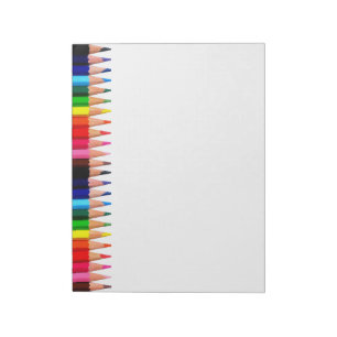 Coloured Pencils Notepad