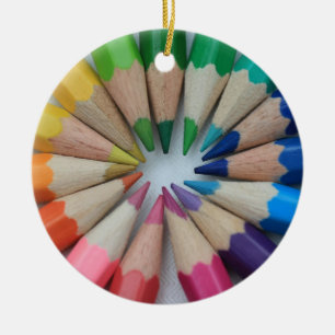 Coloured Pencils ornament