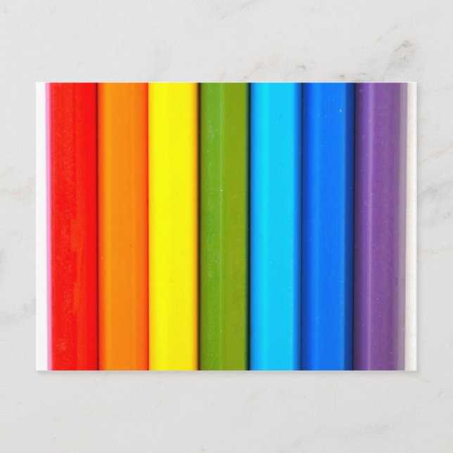 Coloured Pencils postcard (Front)