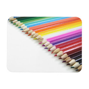 Coloured Pencils Premium Magnet