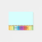 Coloured Pencils Teacher's Note Pad