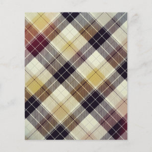 Coloured plaid scrapbook background paper