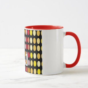 Coloured Polka Dots Mug