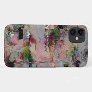 Coloured rustic stone predominated salmon to grey iPhone 11 case