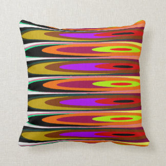 Coloured Saucers Cushion