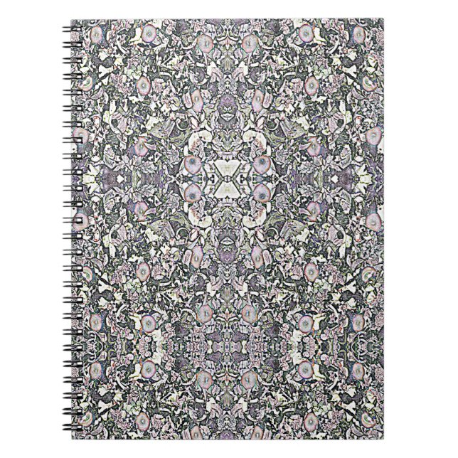 Coloured Shapes Pattern Notebook (Front)