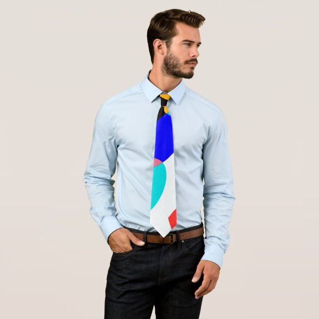 Coloured shapes tie (In Situ)