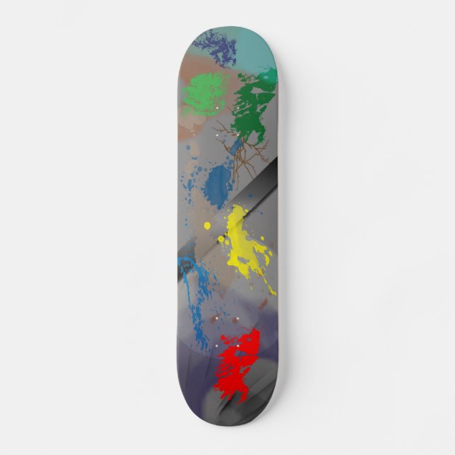 Coloured Skateboard (Front)