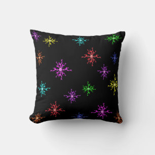 Coloured Spark Lightning Pillow